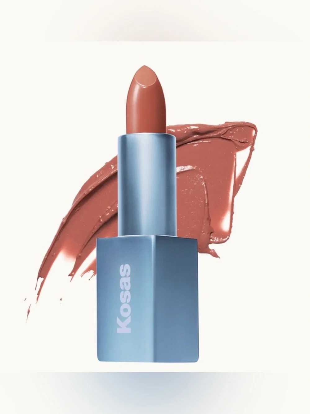 Kosas Weightless Lip Color Nourishing Satin Lipstick High Cut WARM ROSY PINK
